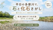 【6/22】東京山側みちくさ化石塾 府中市・石の教室編｜多摩川で化石と石を観察する親子自然体験（府中市・多摩川）