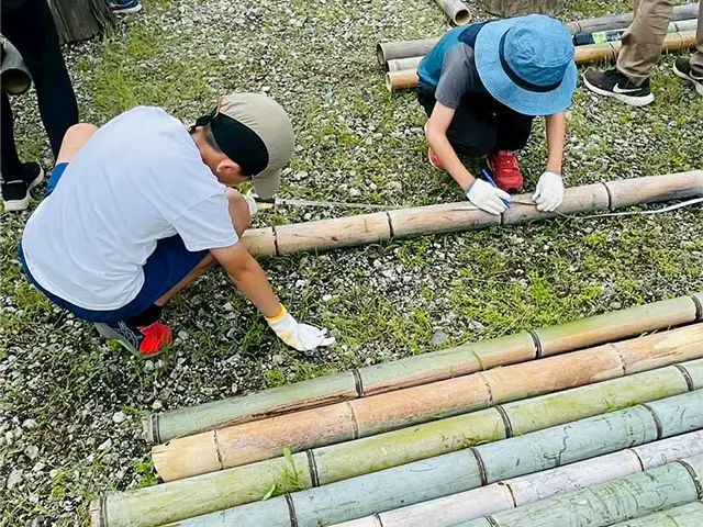 【7/12】竹いかだ作り＆川下り体験｜親子で挑むサバイバルクラフト（あきる野市・秋川渓谷）